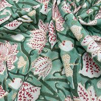 Block Print Pond Animals with Lily Green