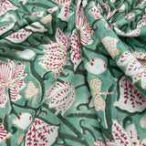 Block Print Pond Animals with Lily Green
