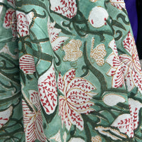 Block Print Pond Animals with Lily Green