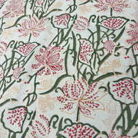 Block Print Pond Animals with Lily White