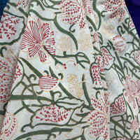 Block Print Pond Animals with Lily White