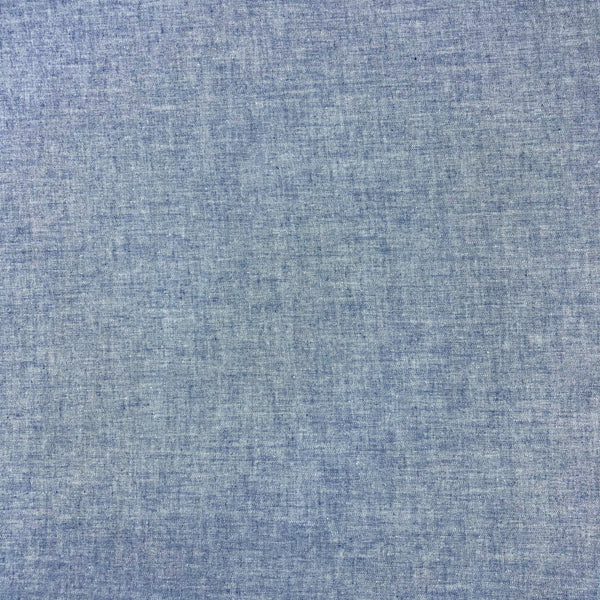 130cm - Pastel Plain Cotton Dark Blue