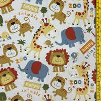 Happy Animals in the Zoo