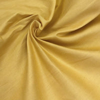 Solid Mustard Yellow Cotton Twill