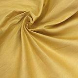 Solid Mustard Yellow Cotton Twill