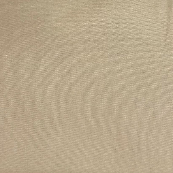 Solid Khaki Cotton Twill