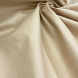 Solid Khaki Cotton Twill