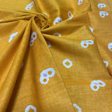 Batik Jumputan Mustard Yellow