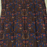 Batik Bird among the Flowers Motif Blue