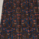 Batik Bird among the Flowers Motif Blue