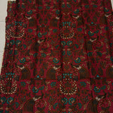 Batik Bird among the Flowers Motif Red