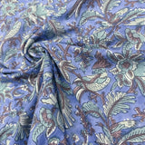 Block Print Eagle in the Forest