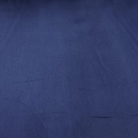 Solid Dark Blue Cotton Twill