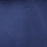 Solid Dark Blue Cotton Twill