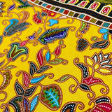 Singapore Airline Batik Inspired Cotton - Yellow