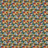 Stof France colorful building block knit fabric