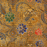 The Indonesian Roses Batik 948 Blue