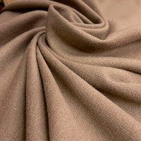 Wool-like Fabric in Chestnut Brown