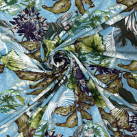 Tropical Ferns Cotton Knit