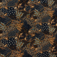 Midnight Lotus Bloom Turquoise 958