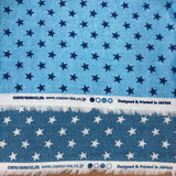 Stars in Demin Style from Cosmo Textile
