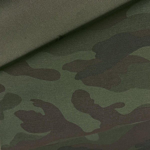 Jungle Camouflage (Thick Cotton)