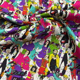 Great Man party cotton broadcloth vibrant colorful from Japan