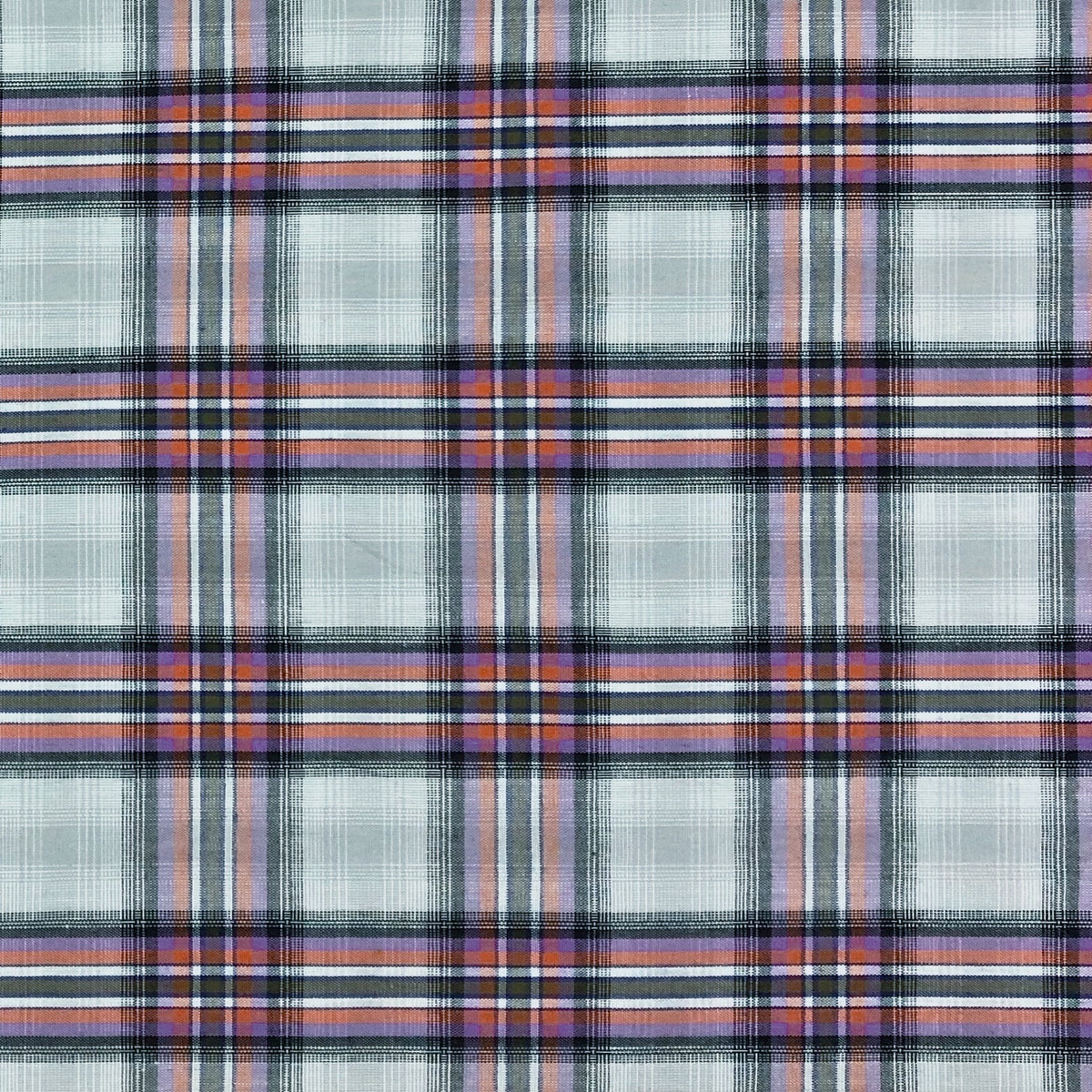 Grey Based Checkers with Shadow Effect – Lee Ann Textiles SG