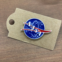 Red NASA Pins