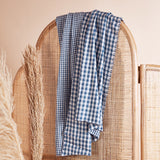 GINGHAM OFF-WHITE RIVER FABRIC